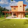 Kit de casa com acabamento de luxo e durabilidade