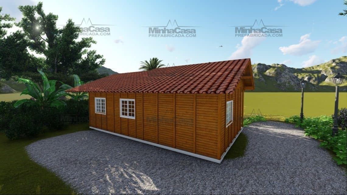 Minha casa pré fabricada modelo Paranaguá 04