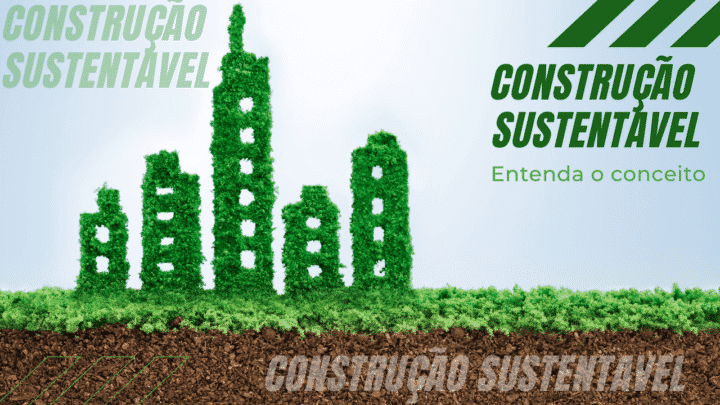 Construção sustentável, harmonia entre o ambiente e o bem-estar humano.