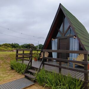 Modelo chalé A-frame 1 de 51,77M²