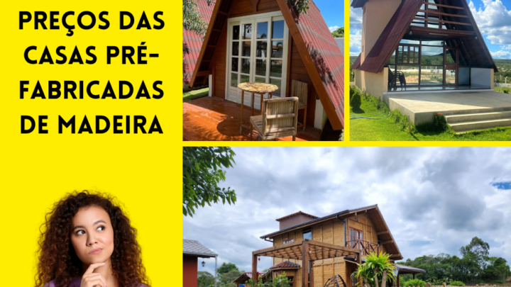 casas pré-fabricadas de madeira, um refúgio acolhedor