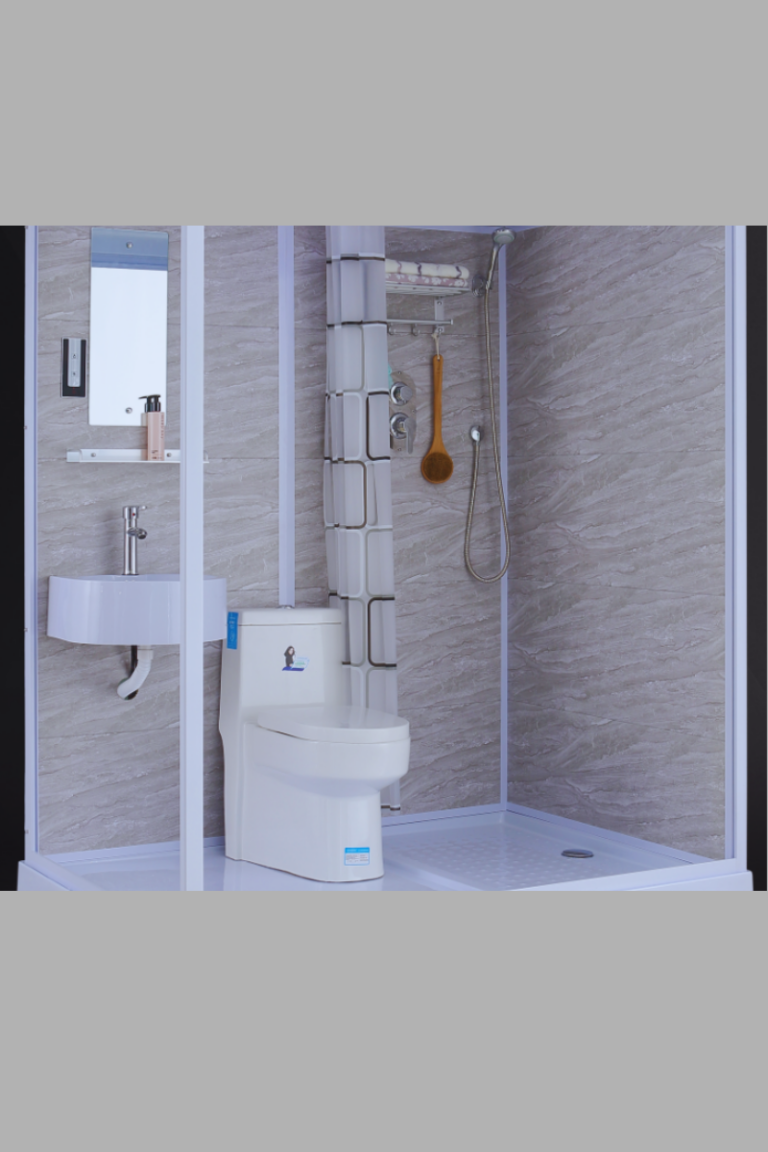 Banheiro pré-fabricado, a praticidade que transforma espaços com estilo e funcionalidade.